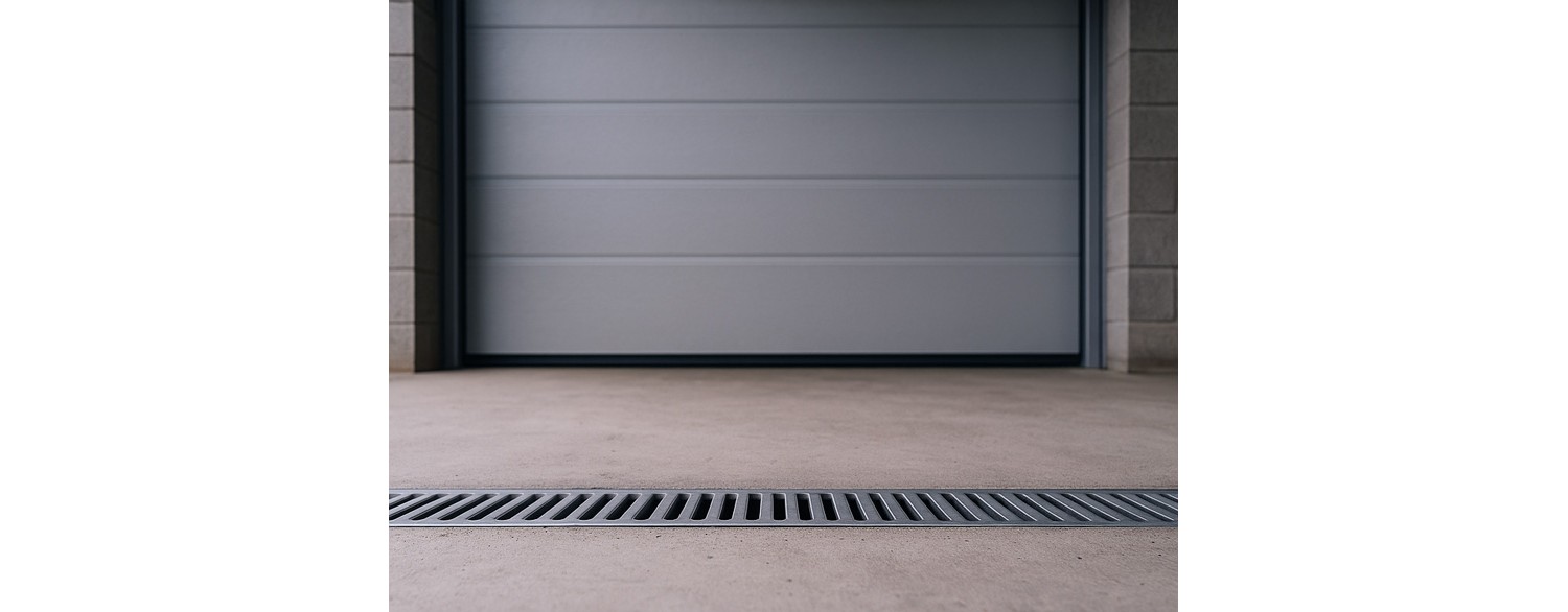 Liniové odvodnění garáže – jak vybrat vhodný odtok? Liniové odvodnění garáže – jak vybrat vhodný odtok?