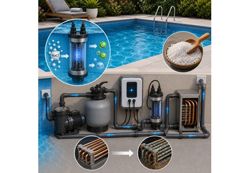 Elektrolýza soli v bazénu – jak funguje?