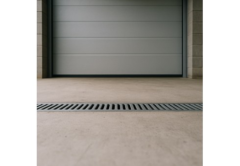 Liniové odvodnění garáže – jak vybrat vhodný odtok?