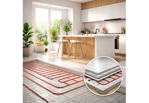 Podlahové topení v kuchyni - Analýza řešení