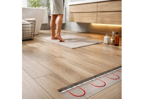 Vinylové panely do koupelny: odolnost proti vodě, podlahové topení a nejčastější chyby montáže